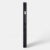 モダンなモノグラムのイニシャル iPhoneケース (左側面)
