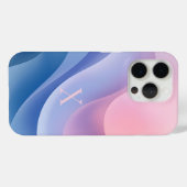 モダンなモノグラムデザインのミニマルなLetter X スマホケース Case-Mate iPhoneケース (裏面 (横))