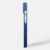 モダンなモノグラム入りハートの座標フォト Case-Mate iPhoneケース (裏面 / 左)
