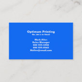 モダンなモノグラム22 名刺 (裏面)