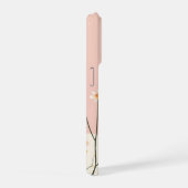 モダンなモノグラムN スマホケース - シンプルなデザイン iPhoneケース (右側面)