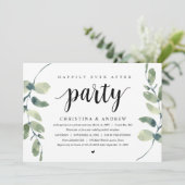 モダンなユーカリ, ウェディングエロープメントのお祝い 招待状 (スタンド正面)