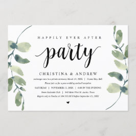 モダンなユーカリ, ウェディングエロープメントのお祝い 招待状