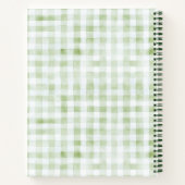 モダンなレシピ本 レシピブック ノートブック (裏面)