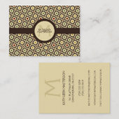 モダンなレトロの水玉模様によってカスタマイズテレホンカード/ コーリングカード (正面/裏面)