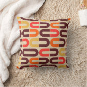モダンなレトロ60s 70sのスタイルの枕 クッション (ブランケット)