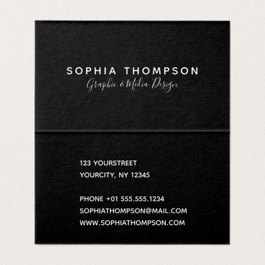 モダンなレーザー光線写真こんにちはの原稿-名刺 名刺 (内部フラット)