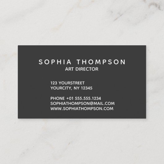 モダンなレーザー光線写真こんにちは3Dは名刺に文字を入れます 名刺 (裏面)