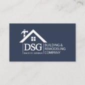 モダンなロゴのリフォーム 名刺 (正面)