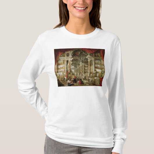 モダンなローマ1759年の眺めのギャラリー Tシャツ (正面)