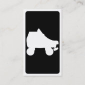 モダンなローラースケート 名刺 (裏面)