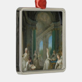 モダンなヴァージン1728年 メタルオーナメント (右)