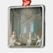 モダンなヴァージン1728年 メタルオーナメント (左)