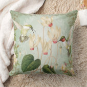 モダンなヴィンテージのハチドリの枕 クッション (ブランケット)