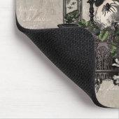 モダンなヴィンテージのハロウィンの魔法使いの醸造物 マウスパッド (コーナー)