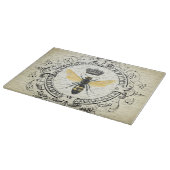 モダンなヴィンテージのフランスのな女王バチ カッティングボード (角)