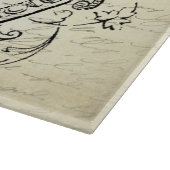 モダンなヴィンテージのフランスのな女王バチ カッティングボード (角)