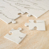 モダンなヴィンテージのフランスのな女王バチ ジグソーパズル (側面)