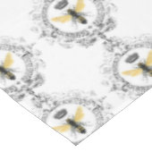 モダンなヴィンテージのフランスのな女王バチ テーブルクロス (アングル)