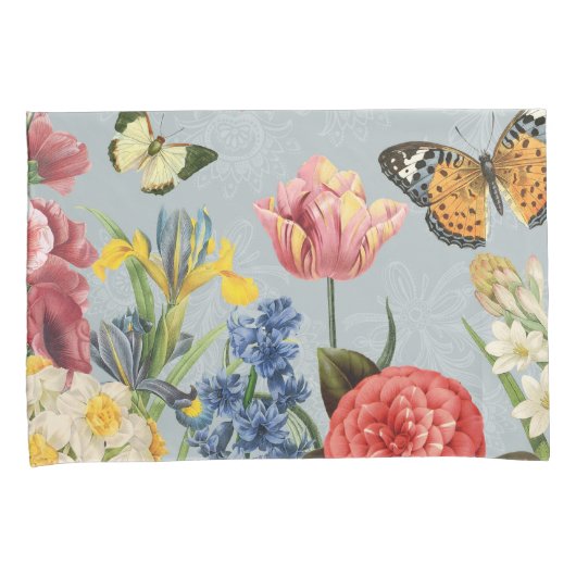 モダンなヴィンテージのフランスのな女王バチ 枕カバー (正面右)