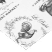 モダンなヴィンテージのフランスのな家畜 テーブルクロス (アングル)