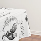 モダンなヴィンテージのフランスのな家畜 テーブルクロス (インサイチュ)