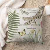 モダンなヴィンテージのフランス人のトンボ クッション (ブランケット)