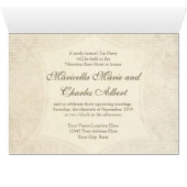 モダンなヴィンテージのレースのお茶会、アジサイnのバラ (内部横(下))