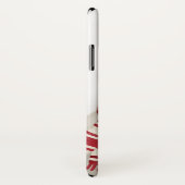 モダンなヴィンテージの休日の雪だるま Case-Mate iPhoneケース (裏面/右)