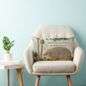 モダンなヴィンテージの森林ハリネズミ ランバークッション (椅子)