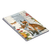 モダンなヴィンテージの森林孤 ノートブック (右側)