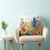 モダンなヴィンテージの花 クッション (椅子)