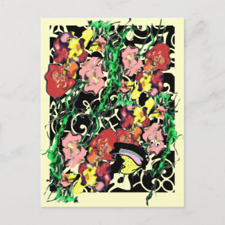 モダンなヴィンテージ ポストカード