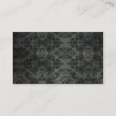 モダンなヴィンテージ 名刺 (裏面)