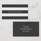 モダンな上品|の名刺 名刺 (正面/裏面)