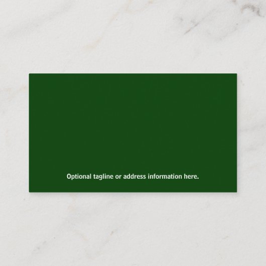 モダンな不動産の名刺|の緑金ゴールド 名刺 (裏面)