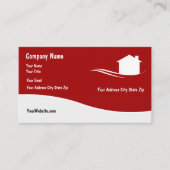 モダンな不動産の名刺 名刺 (正面)