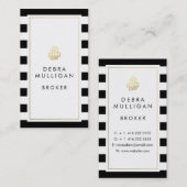 モダンな不動産の名刺 名刺 (正面/裏面)