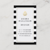 モダンな不動産の名刺 名刺 (裏面)