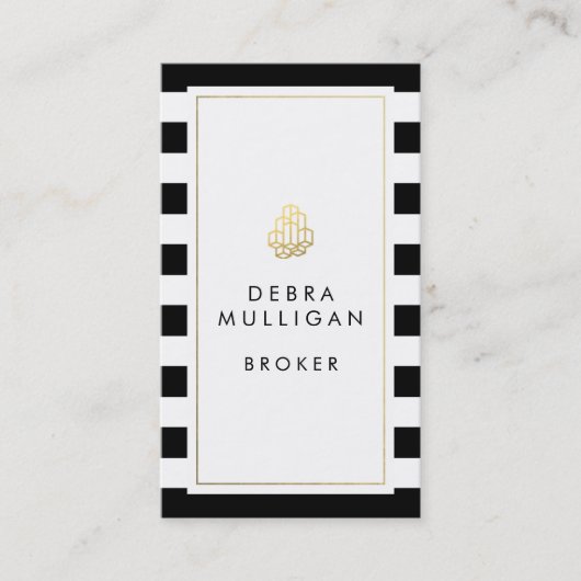 モダンな不動産の名刺 名刺 (正面)