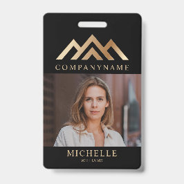 モダンな不動産プロモーション用不動産エージェント名札 バッジ