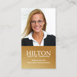 モダンな不動産仲介業者の名刺 名刺