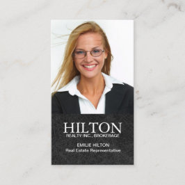 モダンな不動産仲介業者の名刺 名刺