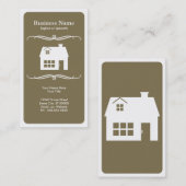 モダンな不動産 名刺 (正面/裏面)