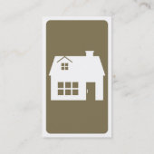 モダンな不動産 名刺 (裏面)