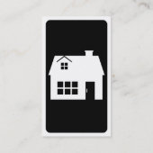 モダンな不動産 名刺 (裏面)