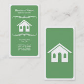 モダンな不動産 名刺 (正面/裏面)