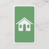 モダンな不動産 名刺 (裏面)