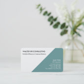 モダンな人的資源の名刺 名刺 (スタンド正面)