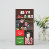 モダンな休日色は2つを妨げます シーズンカード (スタンド正面)